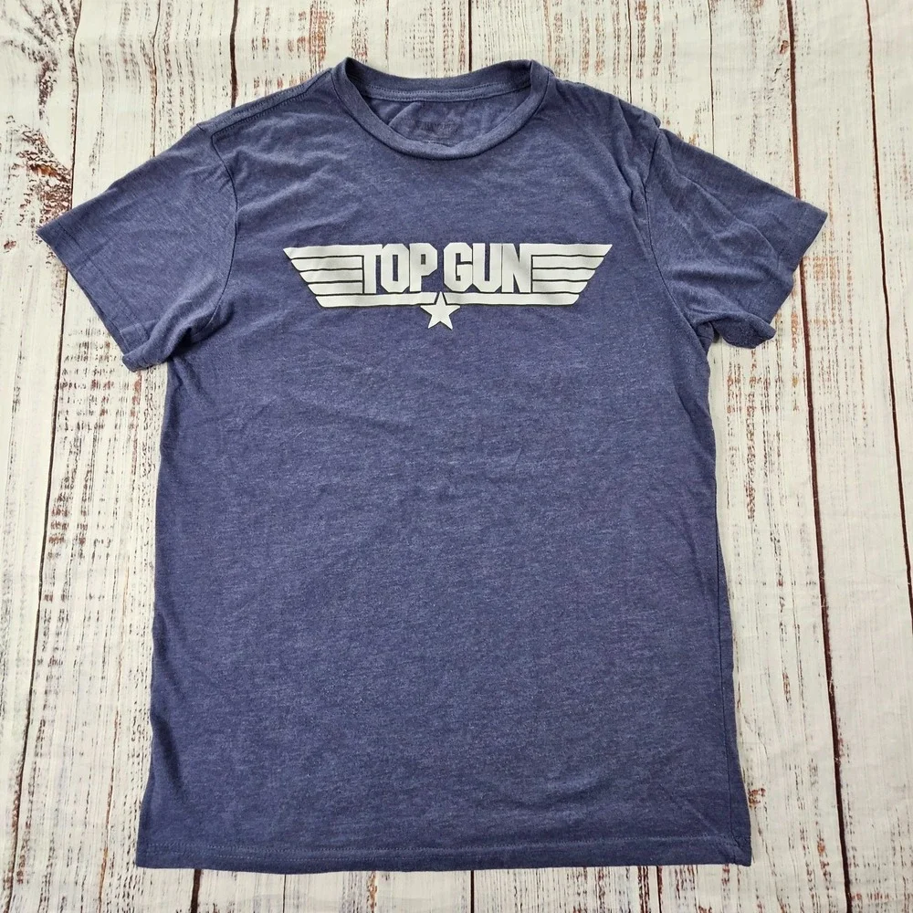 Top Gun Blue Short Sleeve T-Shirt Men's M